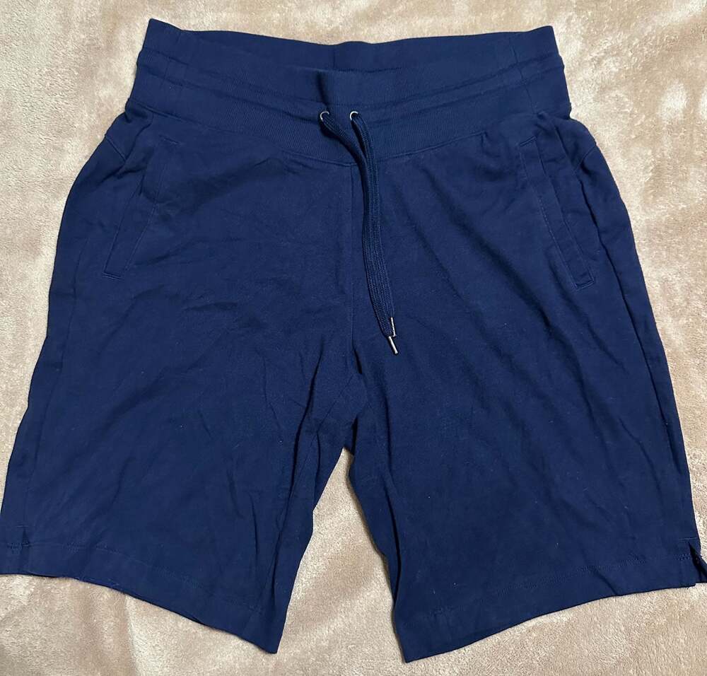 Tek Gear Men's Navy Blue Drawstring Athletic Shorts Size M